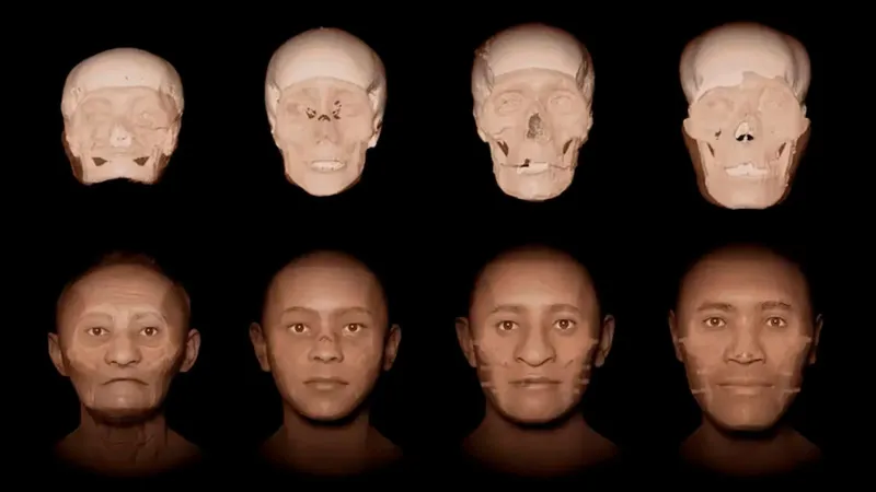 And Dağları mumyalarının ölüm maskelerinin ardındaki gizem çözüldü