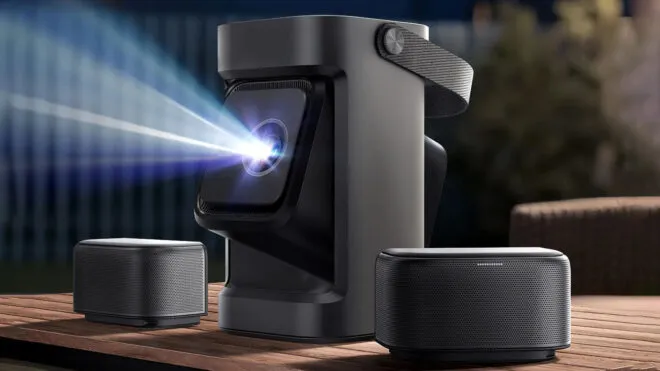 Anker Nebula P1: Kablosuz Hoparlörlü Taşınabilir Projektör!
