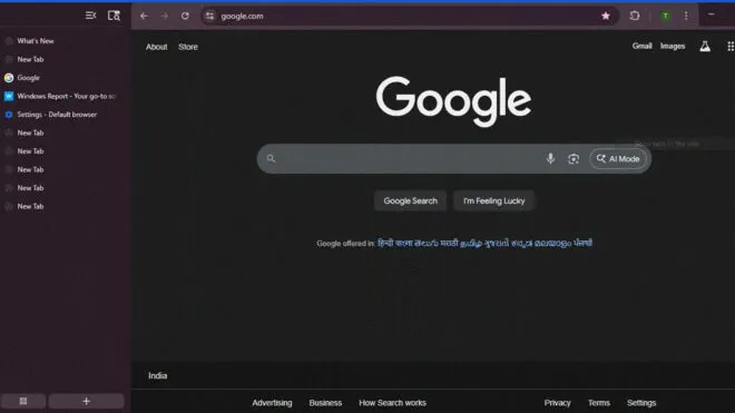 Chrome'a Dikey Sekme Özelliği Geliyor! İşte Detaylar