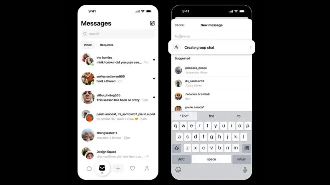Threads platformuna grup sohbet altyapısı eklendi
