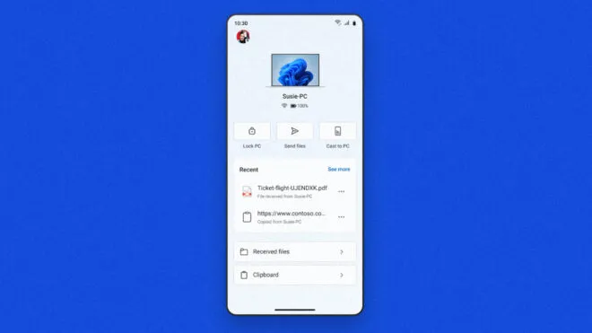 Windows PC’ler ve Android telefonlar arasındaki bağlantı güçleniyor